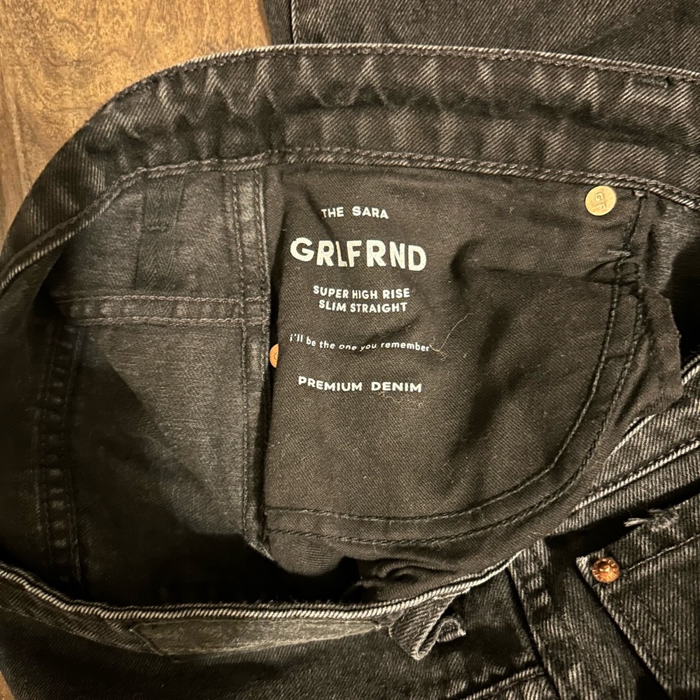Grlfrnd Sara Super High Rise Jean - Picture 7 of 8
